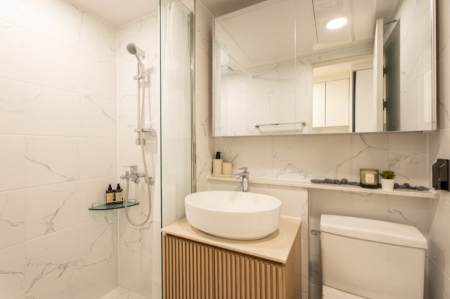 Salle de bain et douche privées